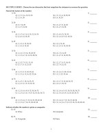 Basic college mathematics through applications 5th edition akst test bank 