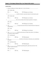 Accounting information for business decisions 1st edition cunningham test bank 