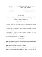 Quyết định 3421/QĐ-BYT Quy chế quản lý, sử dụng Hệ thống quản lý thông tin tiêm chủng quốc gia