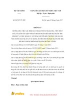 Thông tư 80/2017/TT-BTC hướng dẫn xác định giá trị được hoàn trả khi đất bị thu hồi