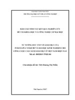 Tư tưởng duy tân về giáo dục của Fukuzawa Yukichi và bài học kinh nghiệm cho công cuộc cải cách giáo dục ở Việt Nam hiện nay (tt)