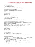 Bộ câu hỏi theo năng lực Hóa học 8 CHƯƠNG 6 DUNG DỊCH HÓA HỌC 8