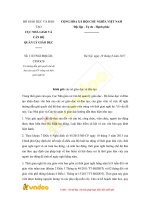 Công văn 1125/NGCBQLGD-CSNGCB hướng dẫn giải quyết chế độ thai sản của giáo viên trùng với thời gian nghỉ hè