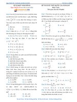 Đề thi thử Môn Toán 2017 ở Trường sở ninh bình 