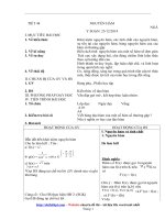 Giáo án giảng dạy chuẩn theo chương trình bộ GD đt   đại số 12 cơ bản   chương III    file word doc