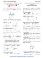 Đề thi thử Môn Toán 2017 ở Trường   cụm 1 HCM 