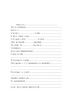 Mẫu đơn đề nghị công bố cảng thủy nội địa