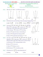 Đề thi thử THPTQG 2017   thầy tài   đề 10 