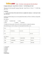 Giải bài tập SGK Tiếng Anh lớp 12 Chương trình mới: Review 3 (Unit 6 - 7 - 8)