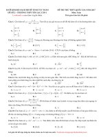 Đề thi thử Môn Toán 2017 ở Trường  yên lạc lần 2 