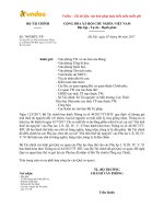 Công văn 7487/BTC-VP thay thế các phụ lục kèm theo thông tư 44/2017/TT-BTC