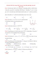 62  đề thi thử THPT QG môn toán năm 2017   THPT chuyên lê quý đôn, bình định   file word có lời giải 