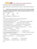 Giải bài tập SBT Tiếng Anh lớp 12 chương trình mới Unit 1: Life stories