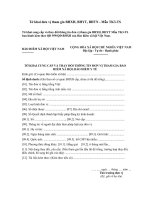 Tờ khai đơn vị tham gia BHXH, BHYT, BHTN - Mẫu TK3-TS