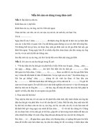 Mẫu lời cảm ơn dùng trong đám cưới