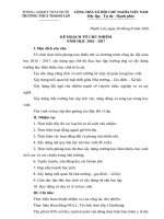 KẾ HOẠCH TỔ CHỦ NHIỆM NĂM HỌC 2016 2017