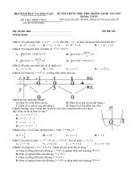 Đề thi THPT quốc gia 2017 chính thức đầy đủ full bản word