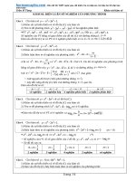 Toán Hàm Số  Biện luận