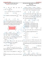 Đề thi thử Môn Toán 2017 ở Trường  trần phú HP lần 2  ( Có đáp án )