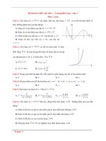 125  đề thi thử THPTQG năm 2017   môn toán   chuyên đh vinh   lần 3   file word có lời giải 