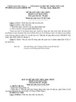 Đề thi PLĐC C22 Kế Toán