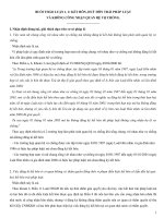 BUỔI THẢO LUẬN 1 và 2  KẾT HÔN, HUỶ HÔN TRÁI PHÁP LUẬT VÀ KHÔNG CÔNG NHẬN QUAN HỆ VỢ CHỒNG