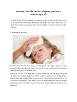 5 phương thuốc cần 'thủ sẵn' nếu phòng mạch bác sĩ đóng cửa ngày Tết