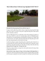 Những điểm nổi bật về đất đai trong Nghị định 01/2017/NĐ-CP