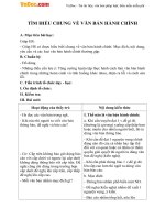 Giáo án Ngữ văn 7 bài Tìm hiểu chung về văn bản hành chính