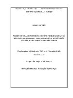 Nghiên cứu xác định thông số công nghệ bảo quản gỗ keo lai (acacia mangium x a  auriculiformis) làm nguyên liệu ván sàn, cabin cho tàu thuyền đi biển 
