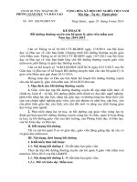 KẾ HOẠCH Bồi dưỡng thường xuyên cán bộ quản lý giáo viên mầm non