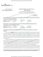  de thi thu thpt qg mon anh truong thpt nguyen viet thuat nghe an lan 1 nam 2017 