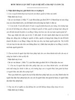 BUỔI THẢO LUẬN THỨ 5 - QUAN HỆ GIỮA CHA MẸ VÀ CON CÁI