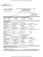 de thi thu thpt qg mon anh truong thpt yen lac vinh phuc lan 3 nam 2017 co loi giai chi tiet  9257 1487561468 