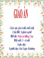Giáo án điện tử Lớp Lá đề tài Ném xa bằng 2 tay
