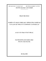 Nghiên cứu hoàn thiện quy trình công nghệ tạo ván lạng kỹ thuật từ gỗ bồ đề và gỗ keo lai 