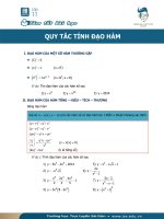 Tóm tắt bài học - Ôn tập Môn Toán Lớp 11d 29