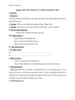 Giáo án Địa lý 6 bài 18: Thời tiết, khí hậu và nhiệt độ không khí