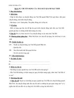 Giáo án Địa lý 6 bài 8: Sự chuyển động của Trái Đất quanh Mặt Trời