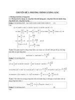 phương trình lượng giác 