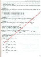 Cẩm Nang Giải Nhanh Bài Tập Bằng Công Thức Hóa Học (Hóa Hữu Cơ) ThS  Cao Thiên An Tr91 120 