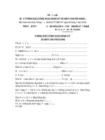 Thông báo công khai đăng ký xe máy chuyên dùng