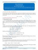 Bai 6  dieu che kim loai 