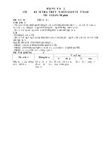 Giáo án Ngữ văn 10: Bài viết số 2