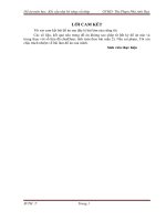 THUYẾT MINH ĐỒ ÁN KẾT CẦU NHÀ BÊ TÔNG CỐT THÉP DÂN DỤNG