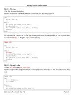 Bài tập Pascal 01  Cơ bản