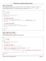 Bài tập Pascal 06  Biến String (Chuổi)