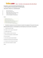 Giải bài tập SBT Tiếng Anh lớp 11 chương trình mới Unit 10: Cities of the future