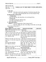 Giáo án bài Nghị luận về một hiện tượng đời sống