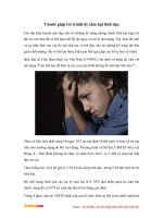 5 bước giúp trẻ tránh bị xâm hại tình dục